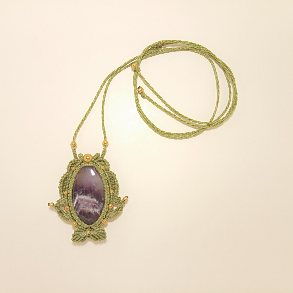 Améthyste Olive face