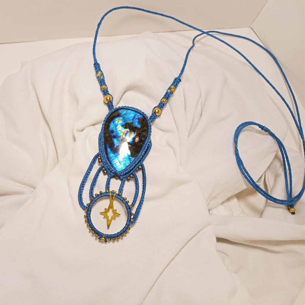 CO labradorite bleu electrique